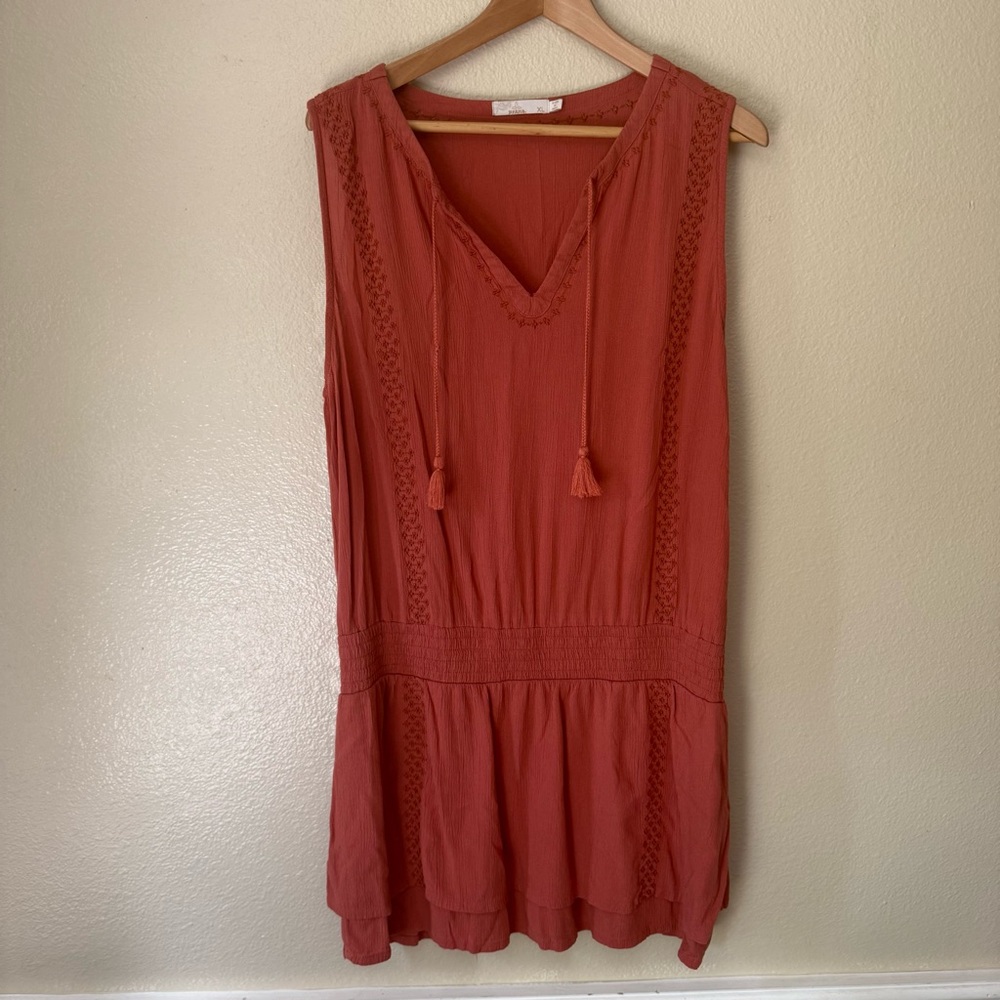Prana Seaview Sky Sleeveless Dress View 2